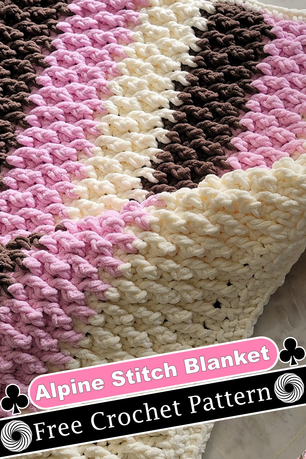Alpine Stitch Blanket