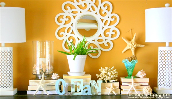Beautiful bright color summer decorations