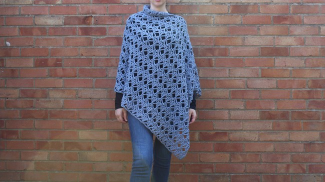 Bella Asymmetrical Poncho