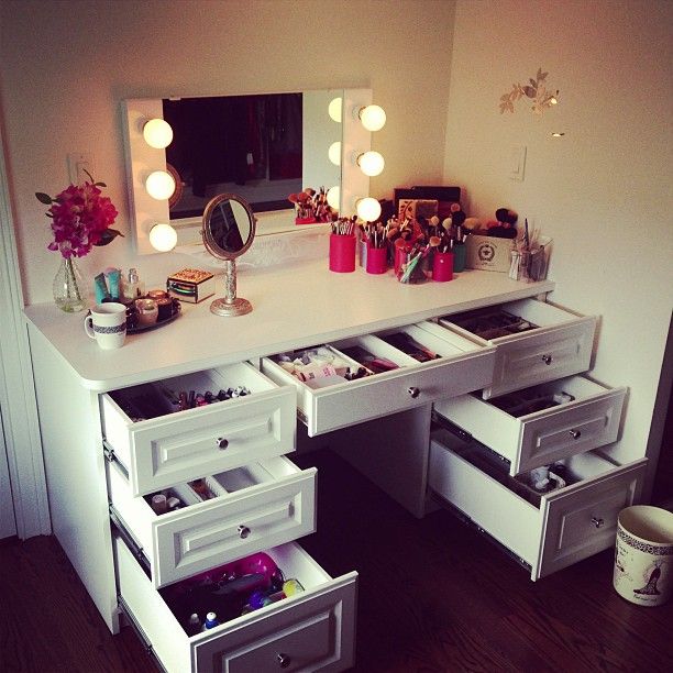 Bohemian Makeup Vanity