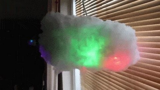 Build a Cloud Lamp with Sound Reactive Lightning