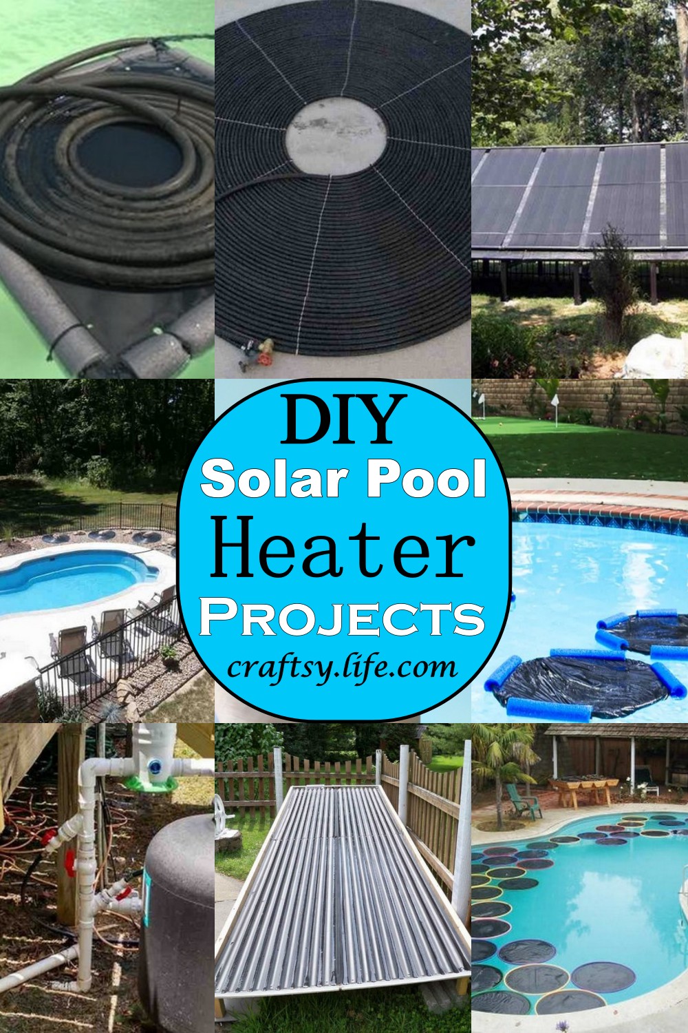 Convenient DIY Solar Pool Heater Projects