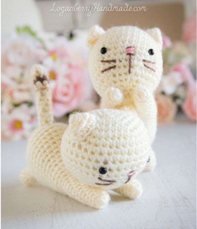 Crochet Amigurumi Kitty Cats Pattern