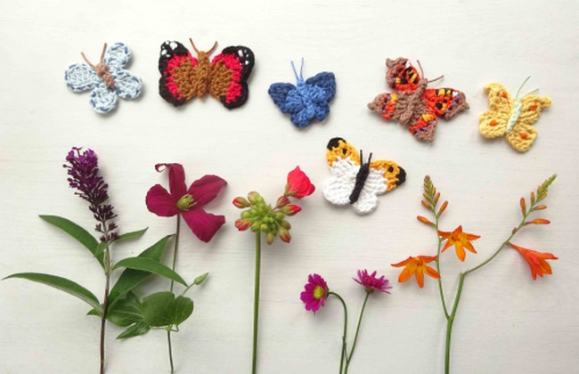 Crochet Butterflies Pattern