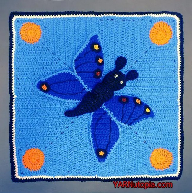 Crochet Butterfly Lovey
