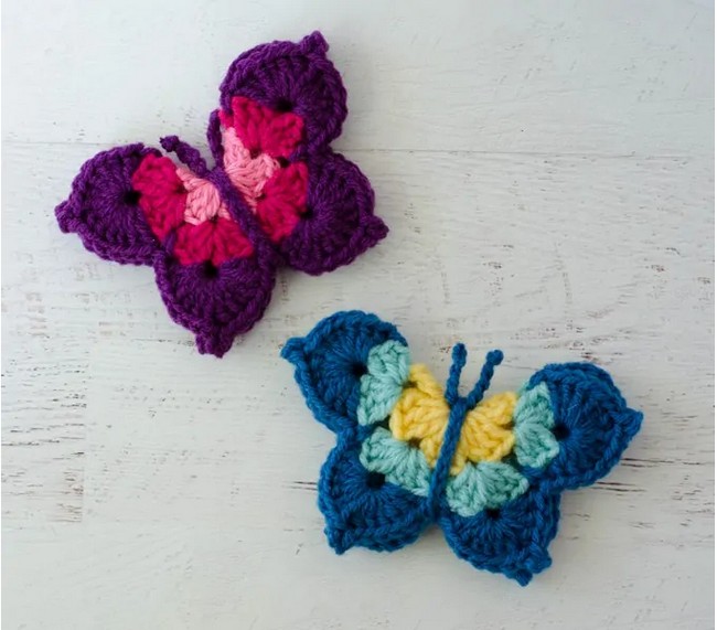 Crochet Butterfly Pattern