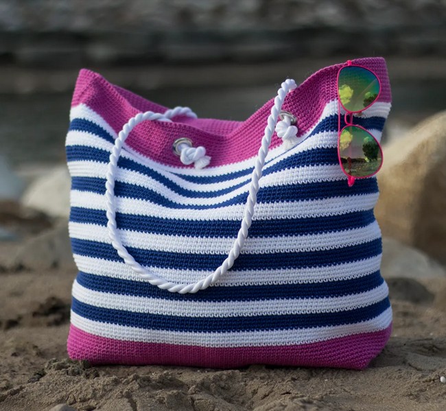 Crochet Classic Beach Bag