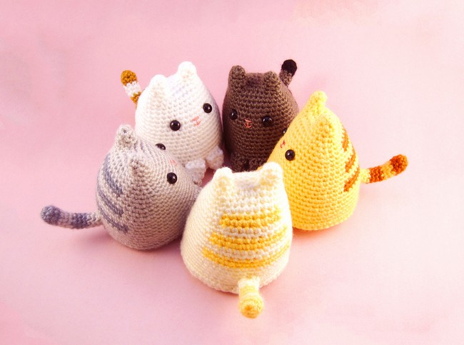 Crochet Dumpling Kitty Cat Pattern