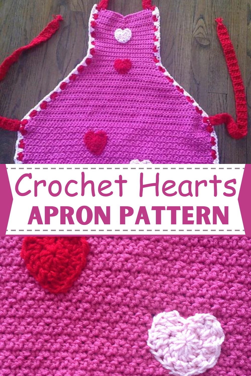 Crochet Hearts Apron Pattern