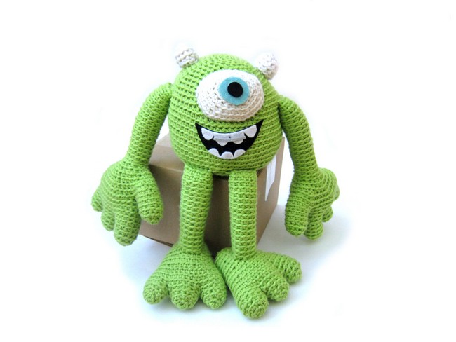Crochet Mike The Monster