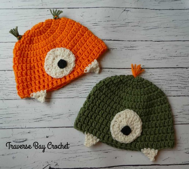 Crochet Monster Hat Pattern