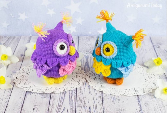 Crochet Owl Amigurumi Pattern