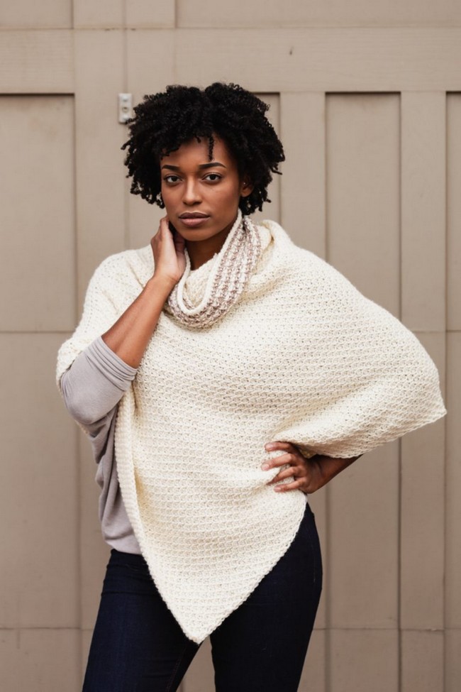 Crochet The Hot Cocoa Poncho