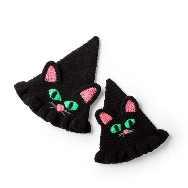 Crochet Witchy Cat Hat Pattern