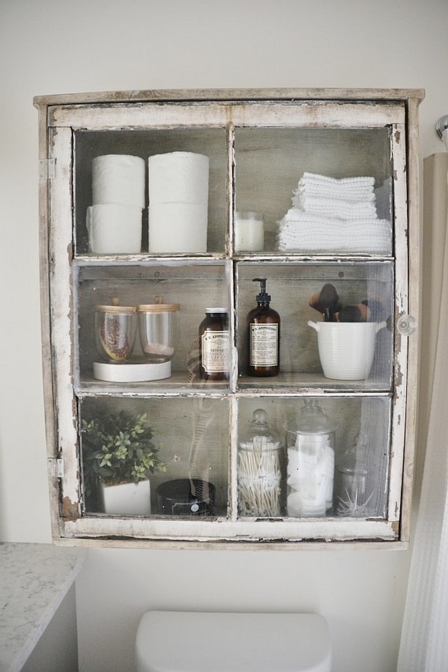 DIY Bathroom Cabinet