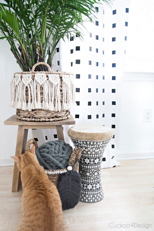 DIY Beginner Macrame Garland