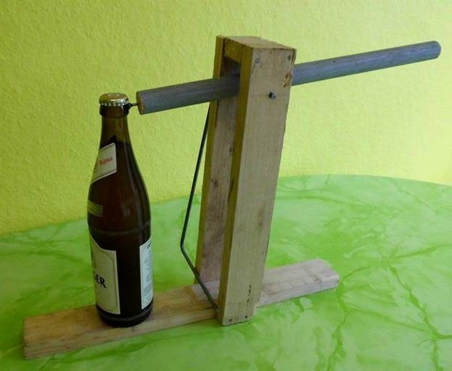 DIY Catapult Bottle Opener