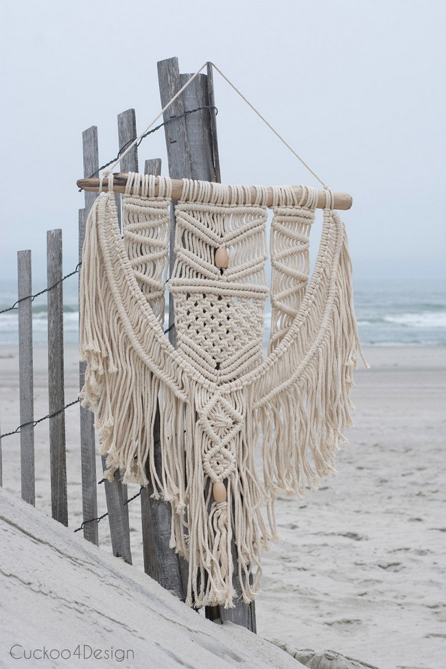 DIY Macrame Earrings