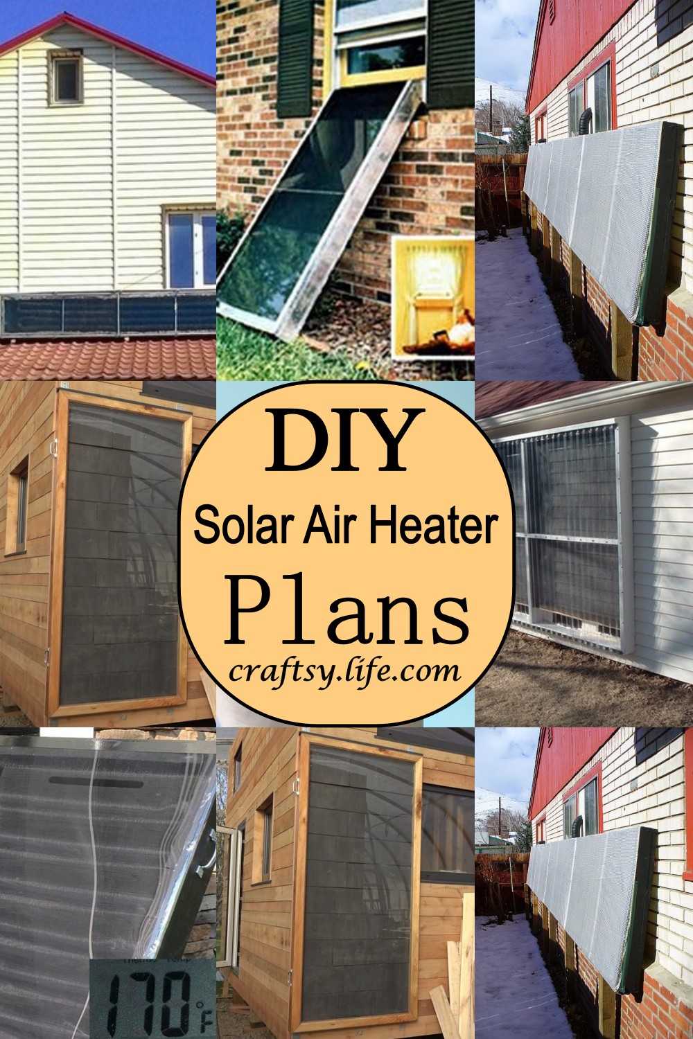 DIY Solar Air Heater Plans
