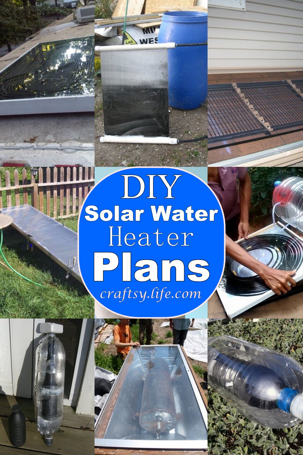 DIY Solar Water Heater Plans