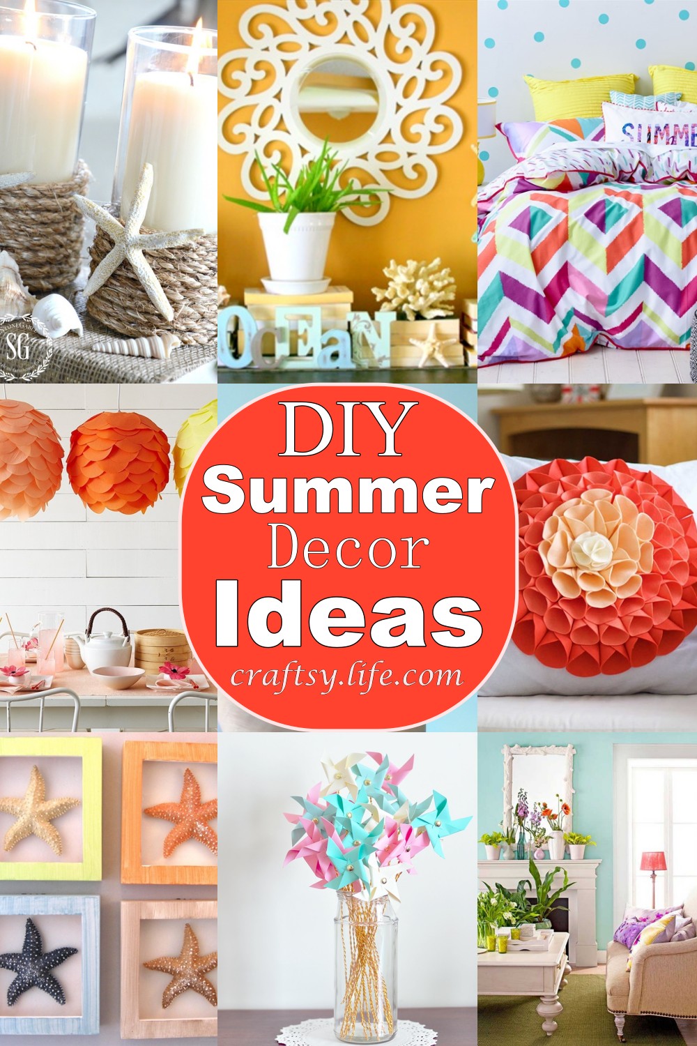 DIY Summer Decor Ideas