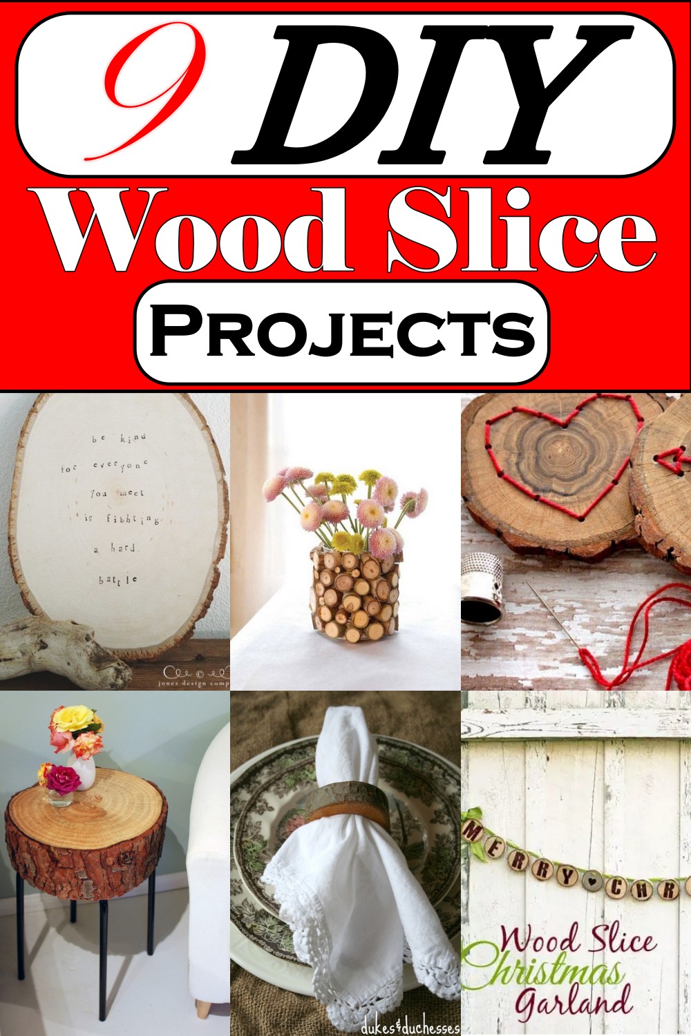 DIY Wood Slice Projects