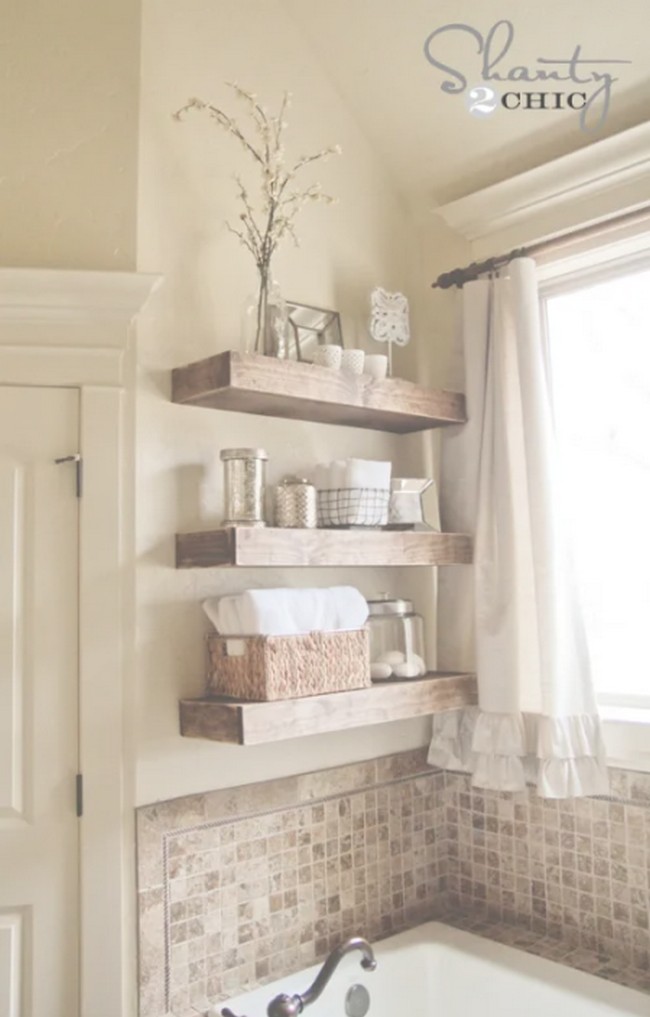 Easy DIY Floating Shelves