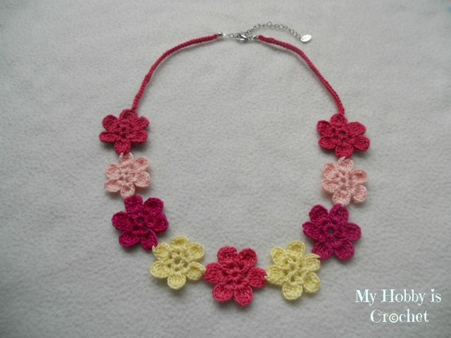 Flower Necklace Hawaiian Dream Free Pattern