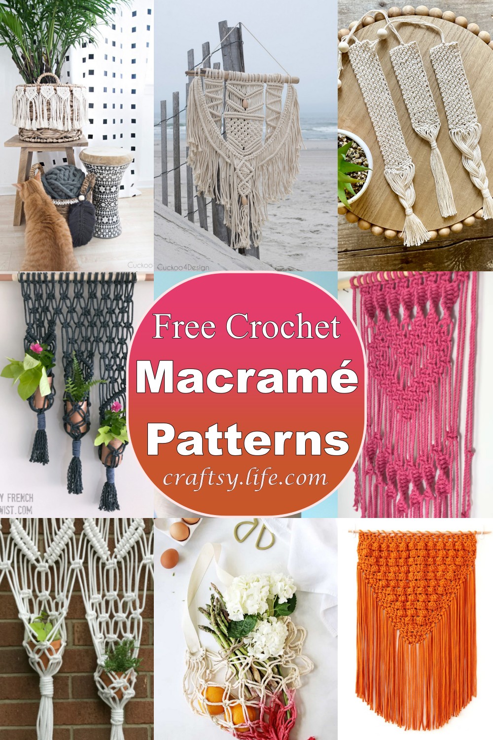 21 Free Crochet Macramé Patterns - Craftsy