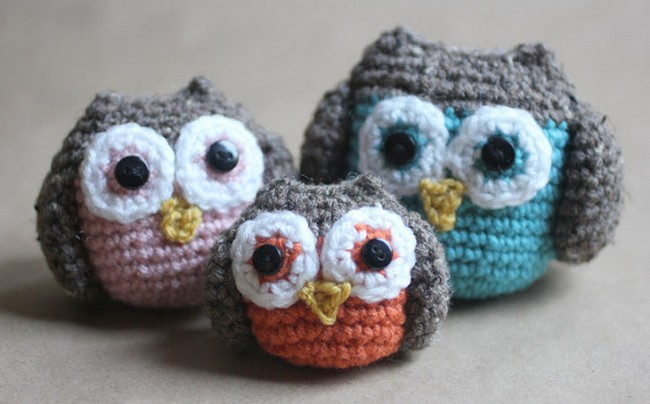 Free Crochet Owl Family Amigurumi Pattern