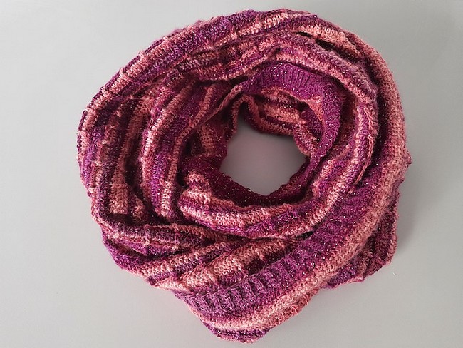 Glitter Infinity Scarf