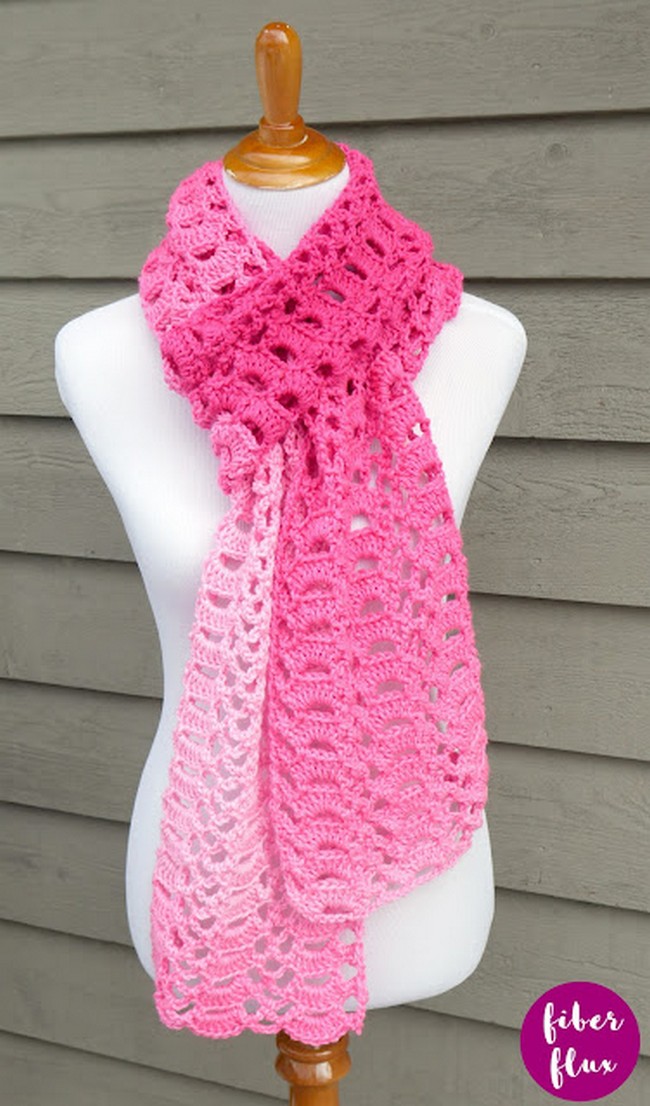 Heart You Scarf Free Crochet Pattern