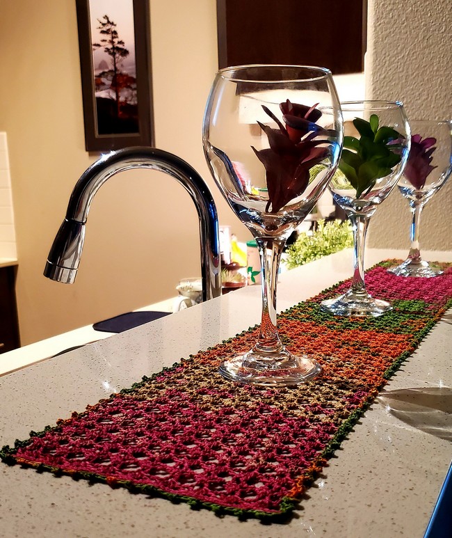 Leafy Table Runner