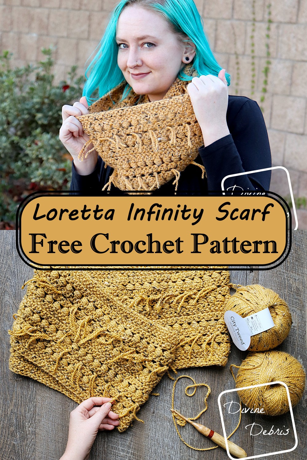 25 Free Crochet Infinity Scarf Patterns For Winter Wardrobe - Craftsy