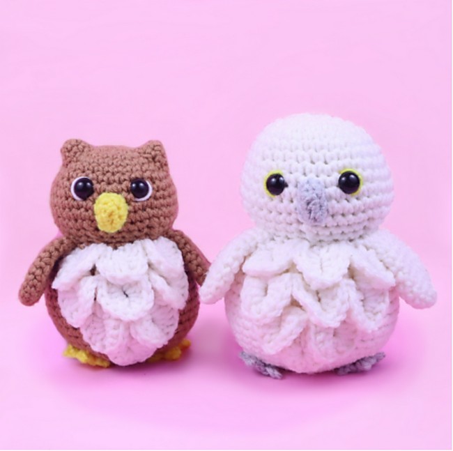 Owl & Snow Owl Amigurumi