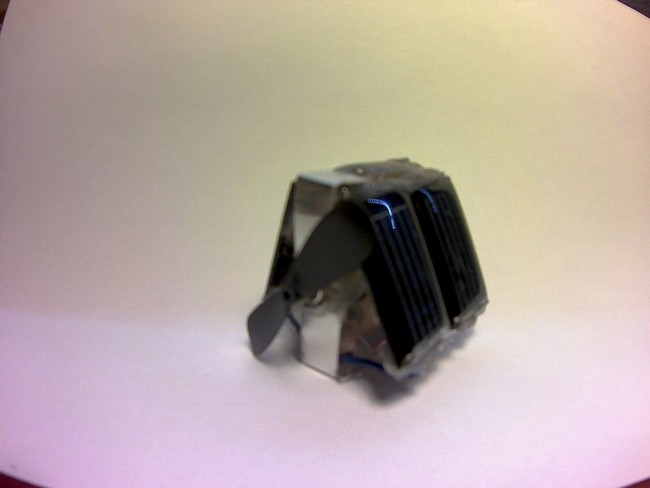 Pocket-Sized Recycled Solar Fan