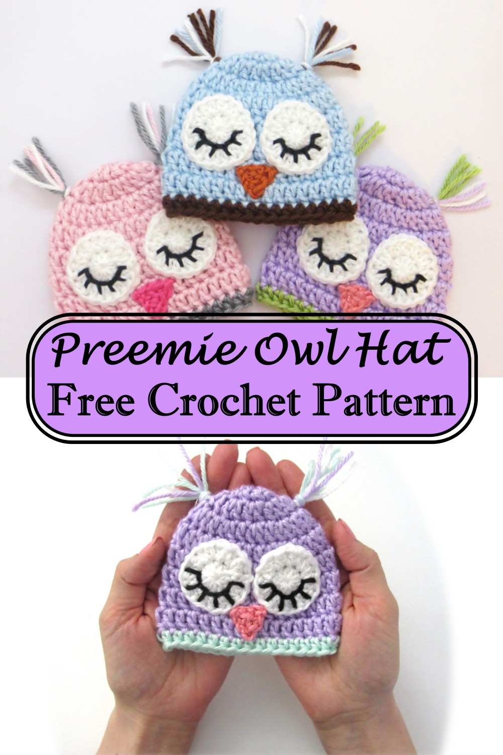 Preemie Owl Hat