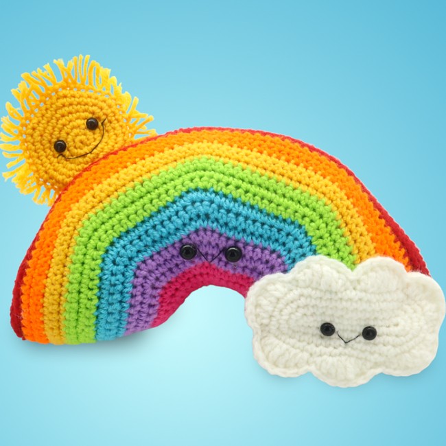 Rainbow Amigurumi