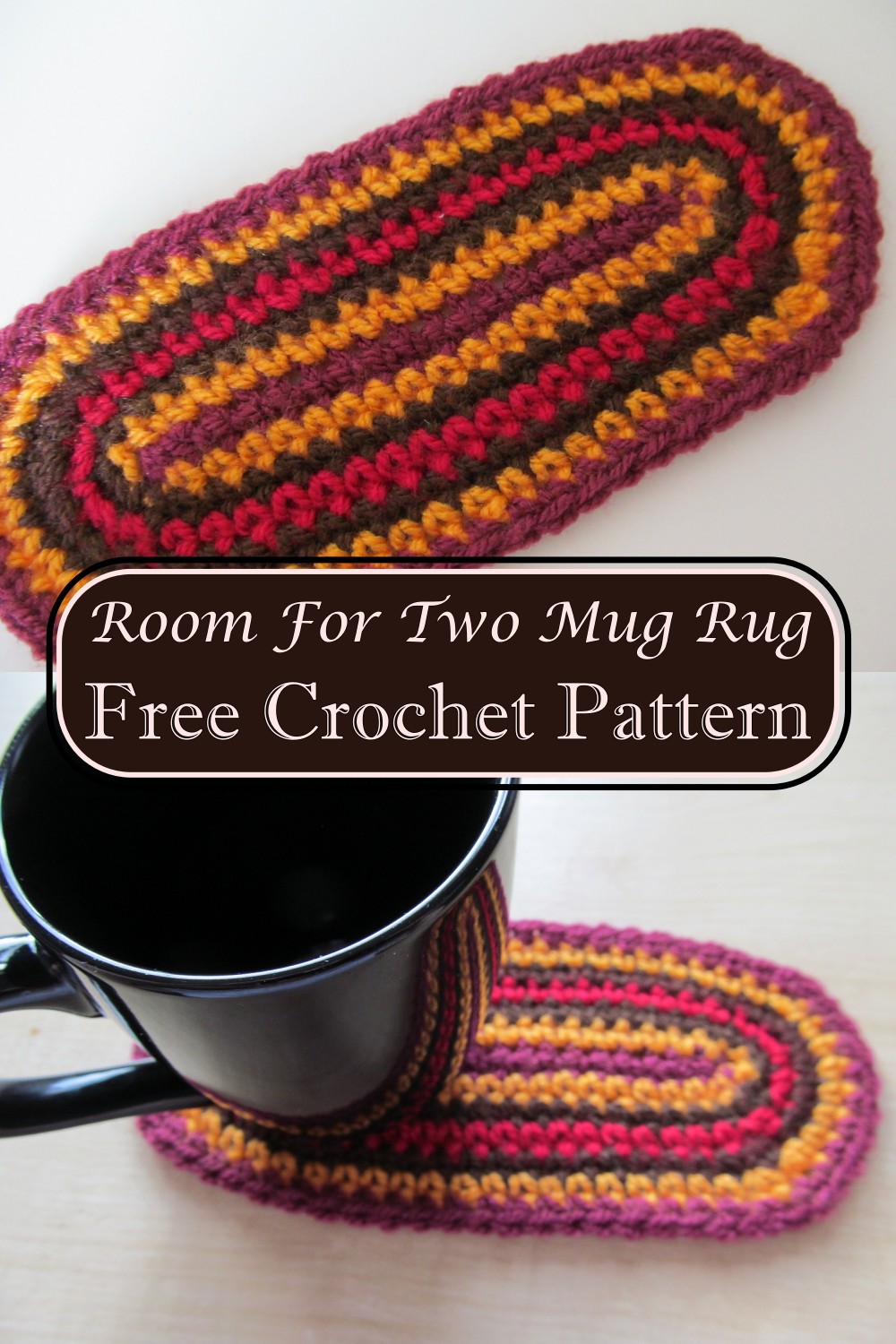 Room For Two Mug Rug