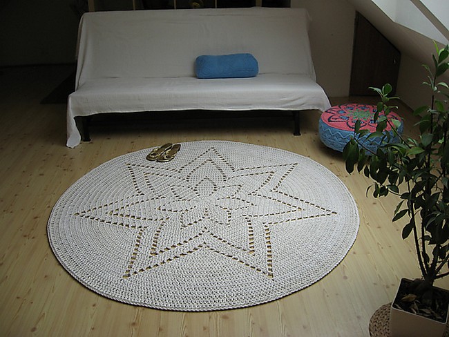 Seven Point Star Carpet Rugs
