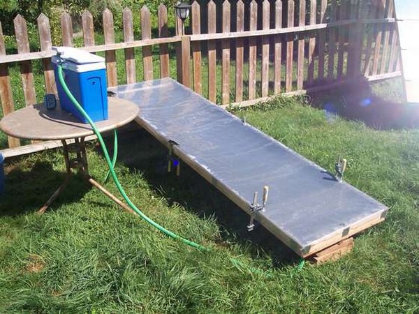 Simple Solar Water Heater