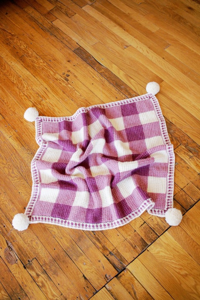 The Sweet Gingham Blanket