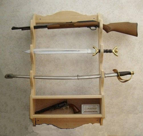 Rod's Woodworking Shop - Rifle Rack plan