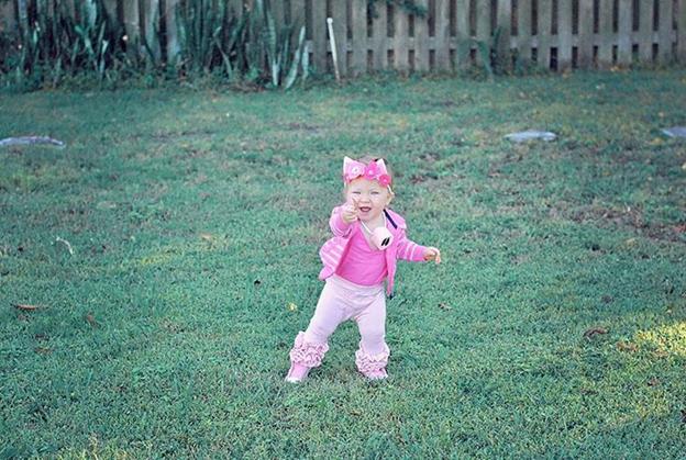 DIY Baby Piglet Halloween Costume