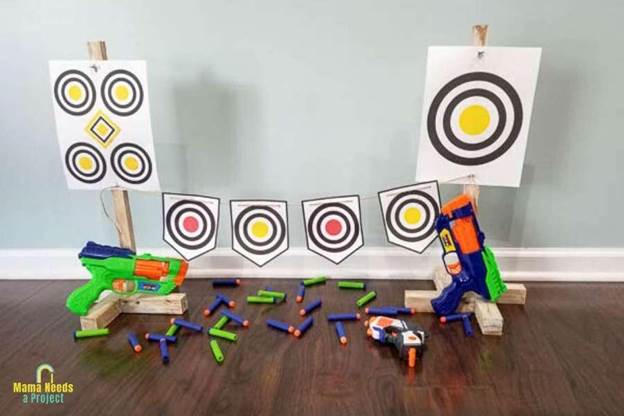 DIY Nerf Gun Target Stand