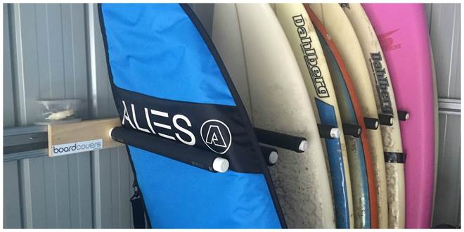 DIY Surfboard Rack