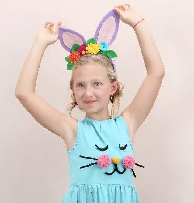 DIY No-Sew Bunny Ears