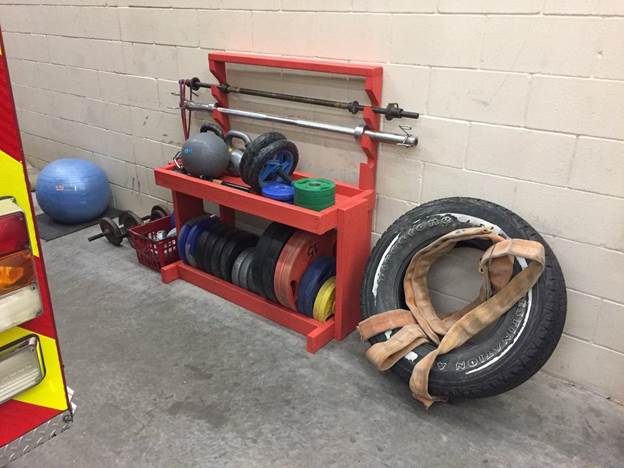 Barbell And Weight Storage Rack