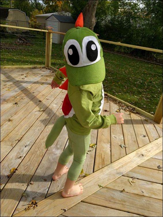 Yoshi Costume Idea For Kids