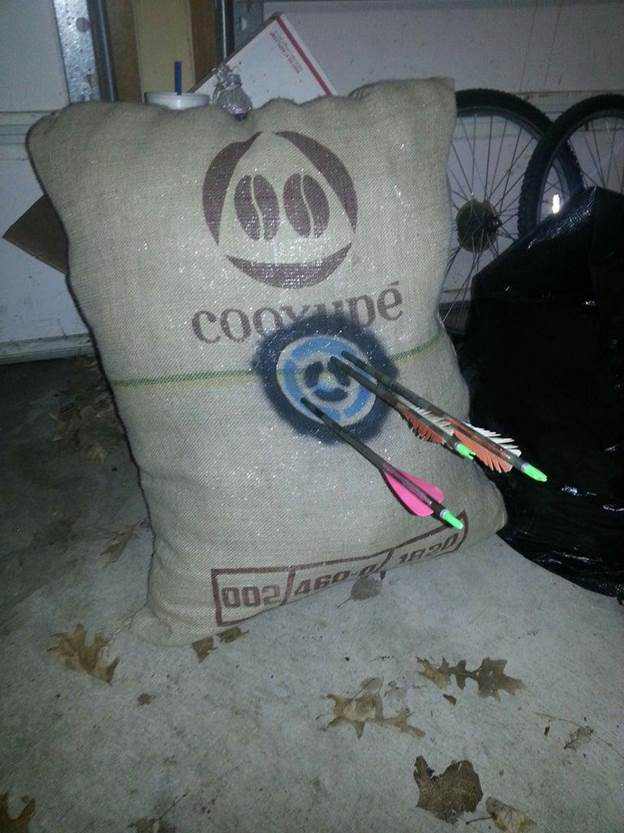 Easy to make target sack